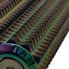 Spikey Hand Roller - Oil Slick Rainbow - 100g - Brain Spice