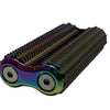 Spikey Hand Roller - Oil Slick Rainbow - 100g - Brain Spice