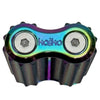 Spikey Hand Roller - Oil Slick Rainbow - 100g - Brain Spice