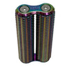 Spikey Hand Roller - Oil Slick Rainbow - 100g - Brain Spice