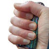 Spikey Hand Roller - Oil Slick Rainbow - 100g - Brain Spice