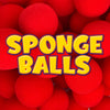 Sponge Balls 2inch 4pk - Red - Brain Spice