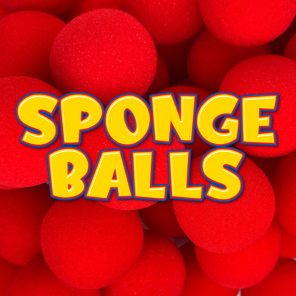 Sponge Balls 2inch 4pk - Red