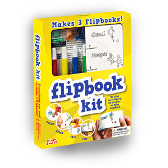 Sports - DIY Animation Flipbook Kit - Brain Spice