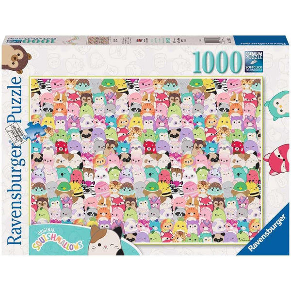 Squishmallows Puzzle - Jigsaw 1000pc - Brain Spice