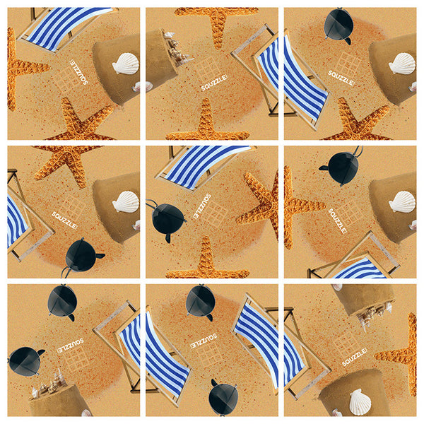Squzzle Puzzle - At the Beach