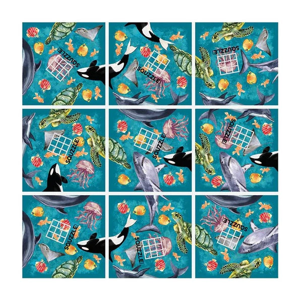Squzzle Puzzle - Ocean Life