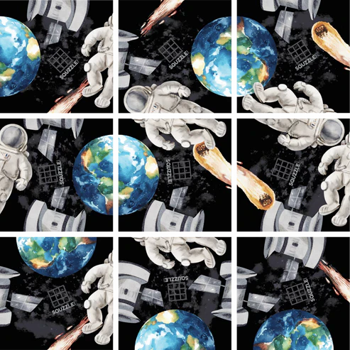 Squzzle Puzzle - Space Explorer - Brain Spice