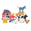 Stacking Farmyard Animals with Bag - Brain Spice