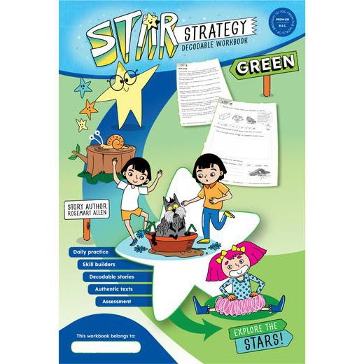 Star Strategy - Decodable Workbooks - Brain Spice
