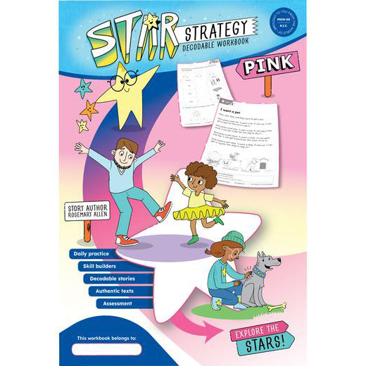 Star Strategy - Decodable Workbooks - Brain Spice