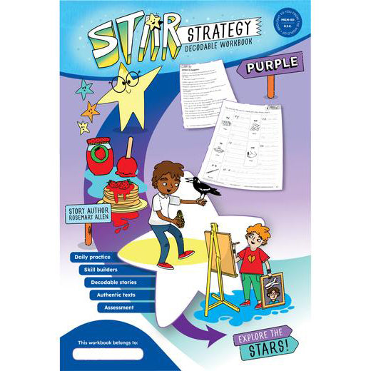 Star Strategy - Decodable Workbooks - Brain Spice