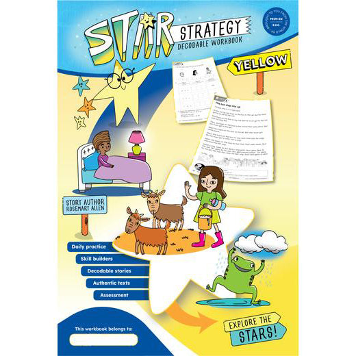 Star Strategy - Decodable Workbooks - Brain Spice