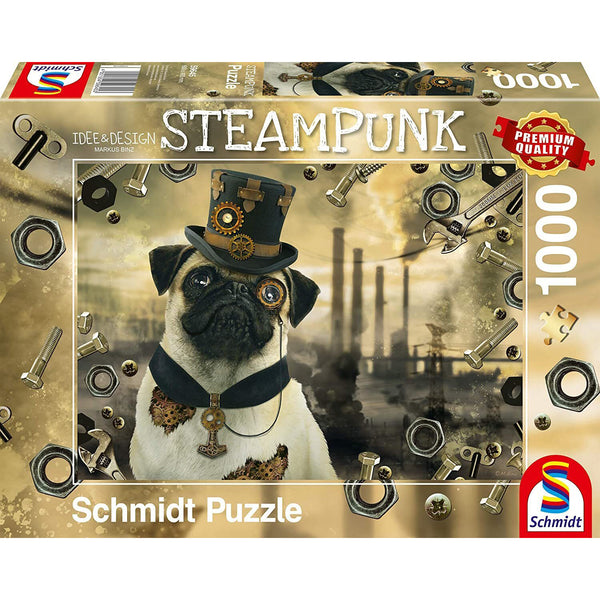 Steampunk Dog - Jigsaw 1000pc - Brain Spice
