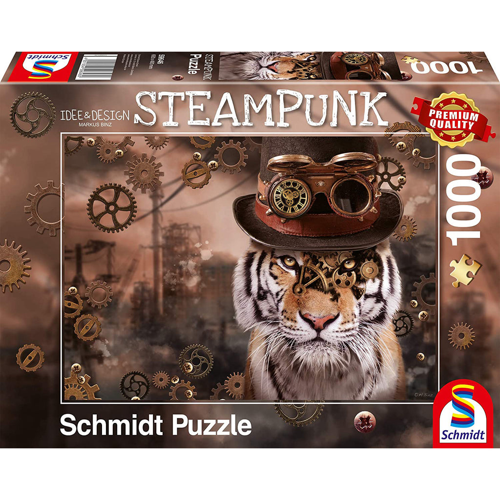 Steampunk Tiger - Jigsaw 1000pc