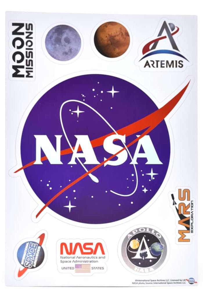 NASA Sticker Collection - 3 pack - Brain Spice