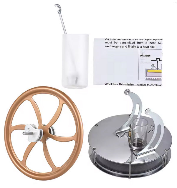 Stirling Engine - Low Temperature - Brain Spice