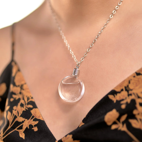 Storm Glass Necklace - Brain Spice