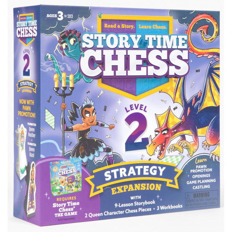 Story Time Chess - Level 2 - Strategy Expansion - Brain Spice