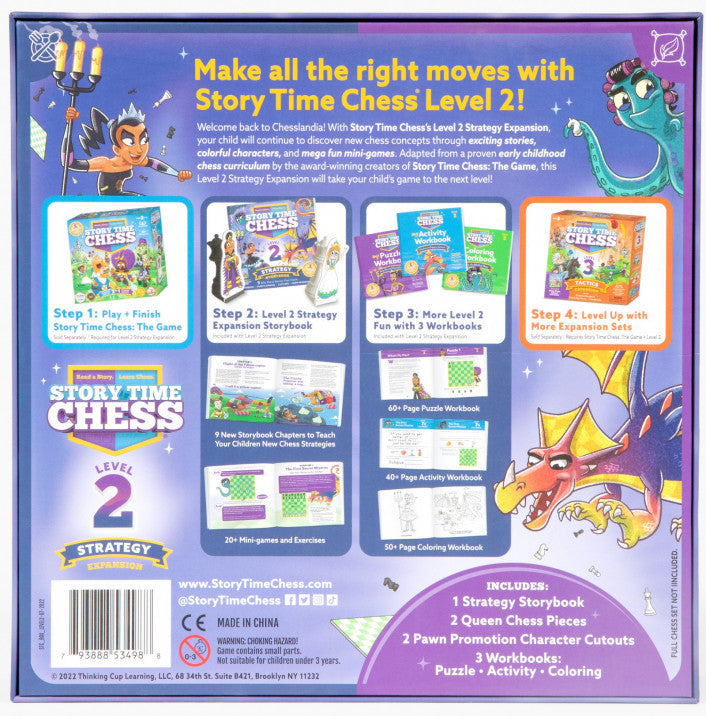 Story Time Chess - Level 2 - Strategy Expansion - Brain Spice