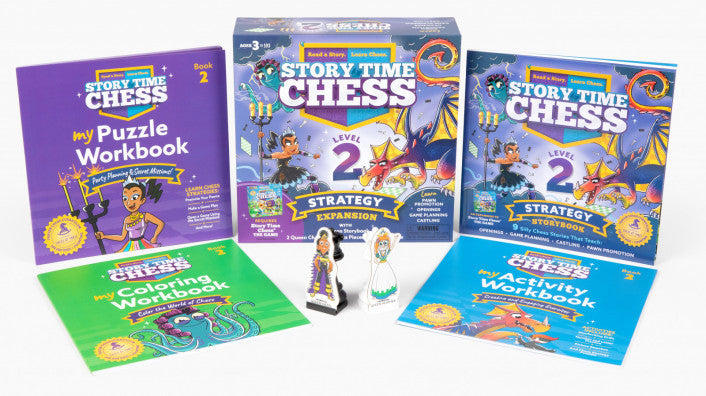 Story Time Chess - Level 2 - Strategy Expansion - Brain Spice