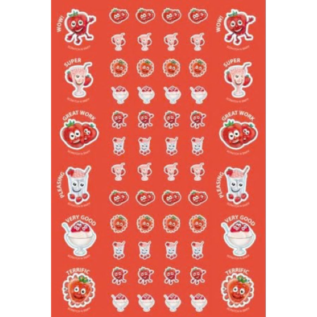 Strawberry - ScentSations Stickers - Brain Spice