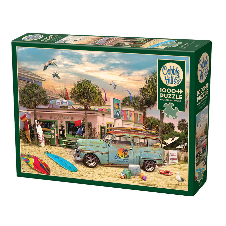 Surf Shack - Jigsaw 1000pc - Brain Spice
