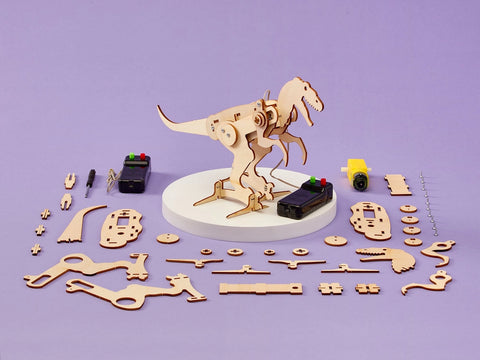 T-Rex - Dinosaur Robot DIY Kit - Brain Spice