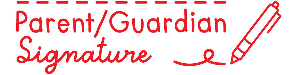 Parent Please Sign - Teacher Stamp - Brain Spice