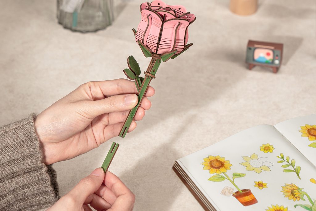 Wooden Bloom Bouquet - Brain Spice