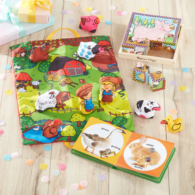 Take-Along Farm Play Mat - Brain Spice
