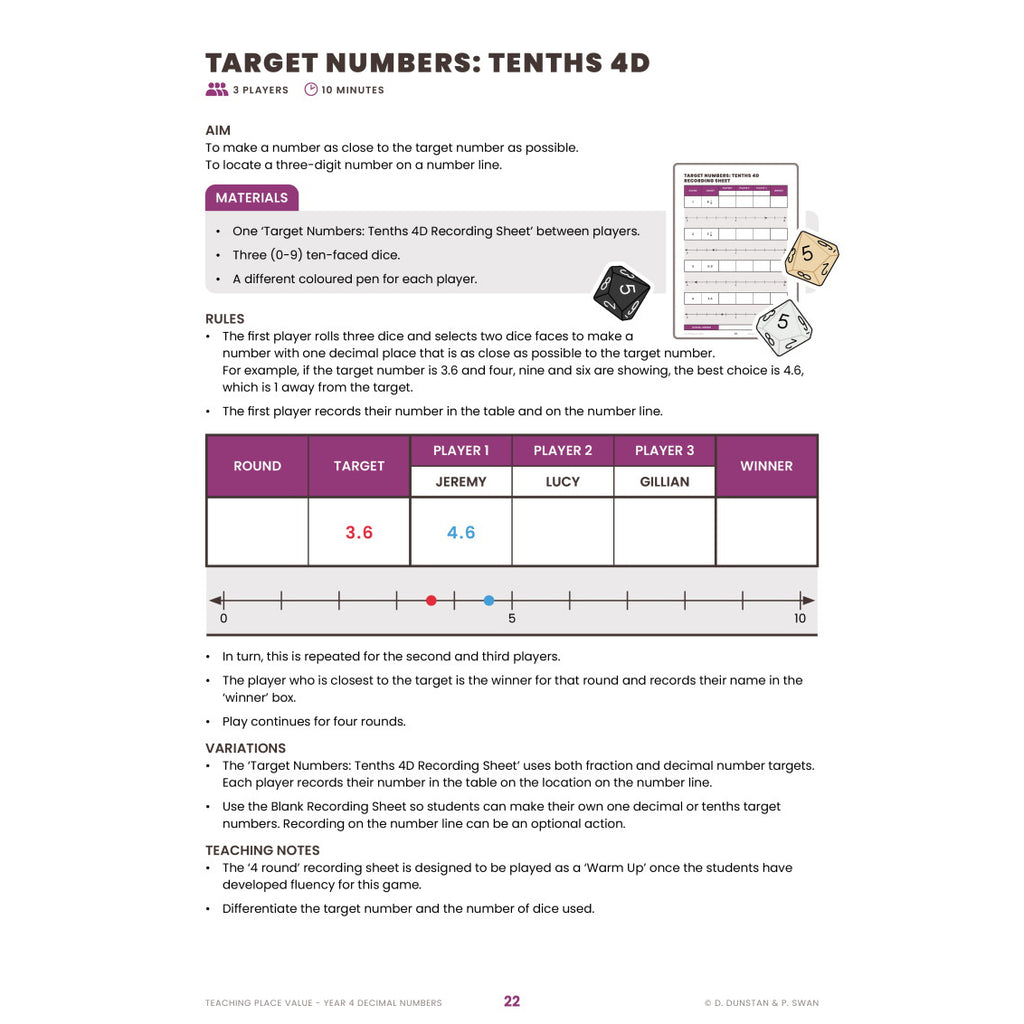 Teaching Place Value - Decimals - Brain Spice