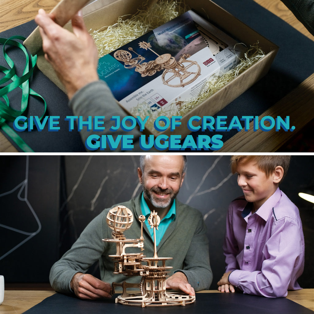 Tellurion - uGears - Brain Spice