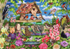 The Bird Table - Jigsaw 1000pc - Brain Spice