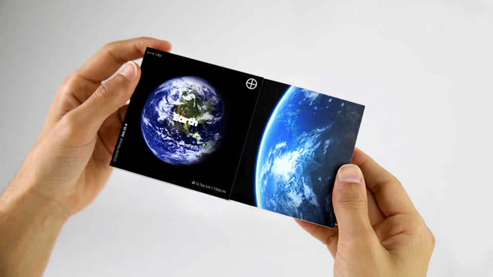 The Earth Flipbook - The Solar System Collection - Brain Spice