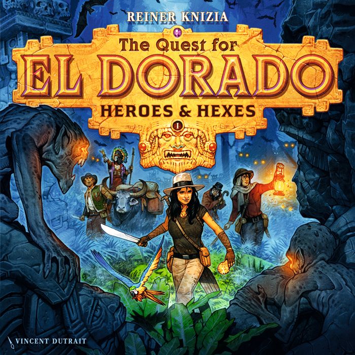 The Quest for El Dorado - Heroes & Hexes Expansion - Brain Spice