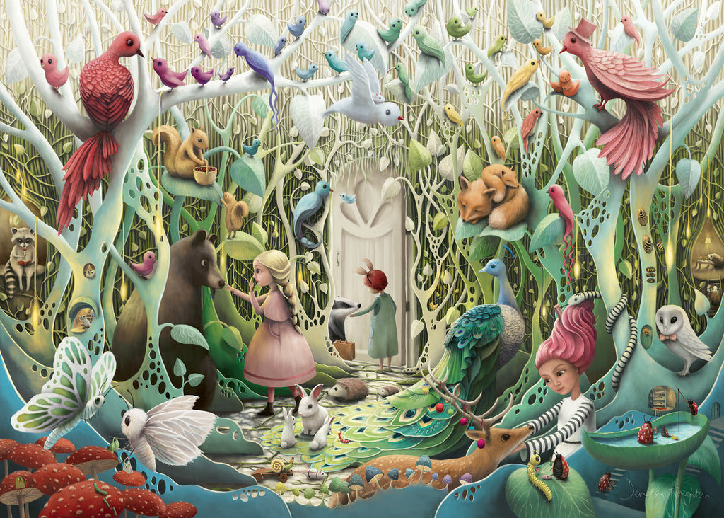 The Secret Garden - Jigsaw 1000pc - Brain Spice