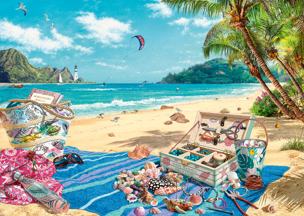 The Shell Collector - Jigsaw 1000pc - Brain Spice