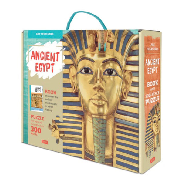 The Ancient Egypt Puzzle & Book Set - 300pc - Sassi Art Treasures