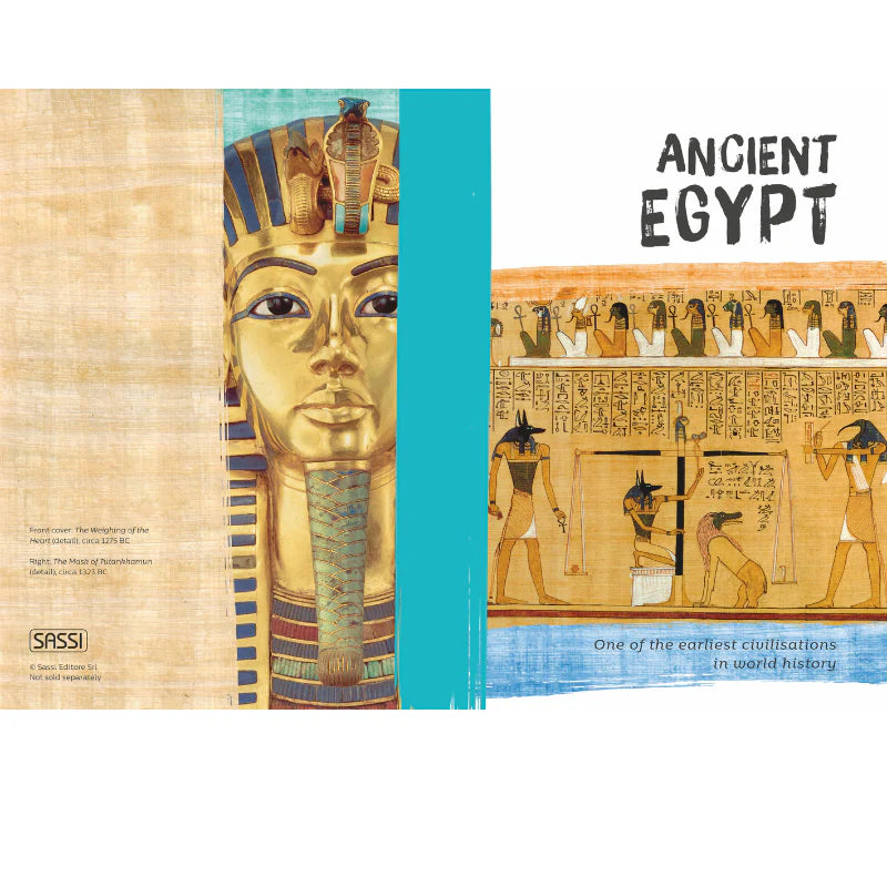 The Ancient Egypt Puzzle & Book Set - 300pc - Sassi Art Treasures - Brain Spice