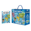 The Earth Puzzle & Book Set - 200 - Sassi Travel Learn and Explore - Brain Spice