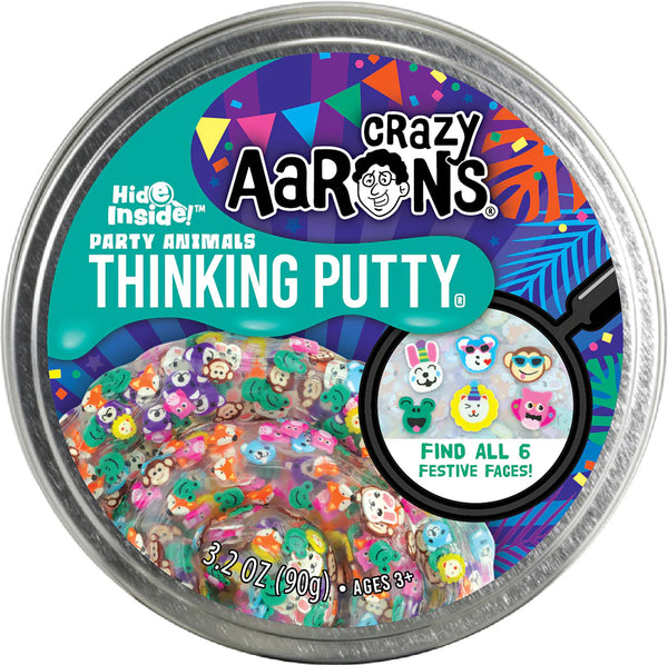 Thinking Putty - Party Animals - Hide Inside - Brain Spice