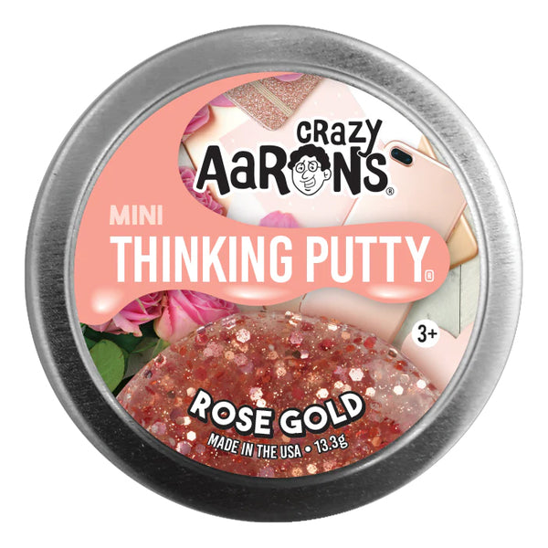 Thinking Putty - Rose Gold - Mini Trendsetters - Brain Spice