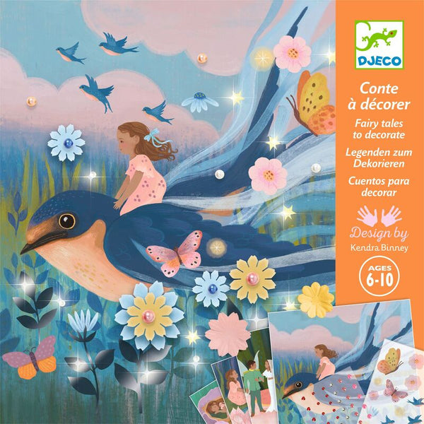 Thumbelina Fairy Tale to Decorate Set - Brain Spice