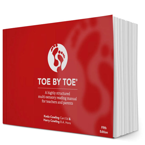 Toe by Toe - A Highly Structured Multi-sensory Reading Manual for Teachers and Parents - 5th edition - Brain Spice
