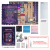 Cyber City - Large Book Nook Kit - Brain Spice