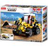 Town Dozer Plough - Model Bricks 200pcs - Brain Spice