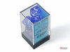 Translucent Blue-White - Polyhedral 7-Dice Set - Brain Spice
