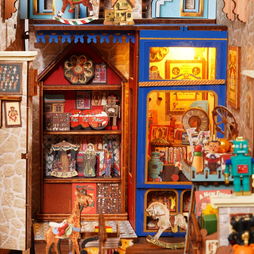 Treasure Toy Shop - DIY Book Ends Kit- ROKR - Brain Spice