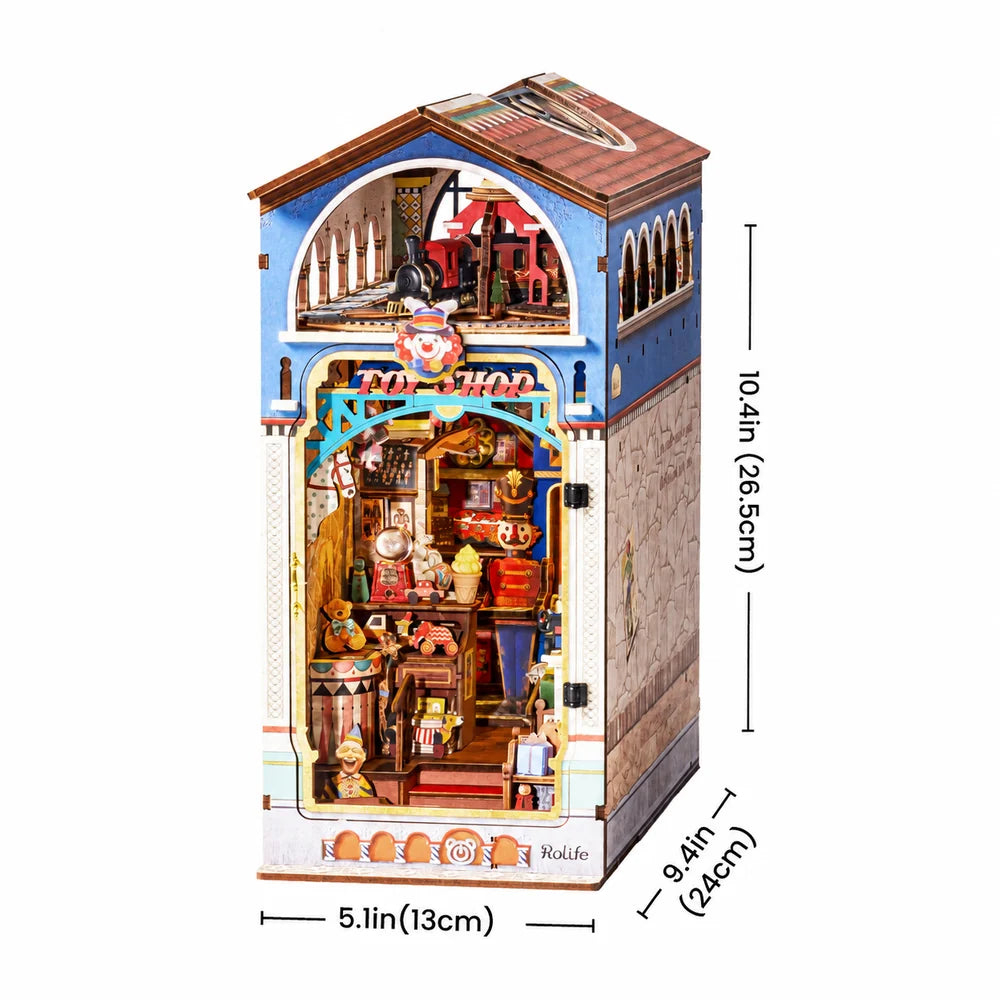 Treasure Toy Shop - DIY Book Ends Kit- ROKR - Brain Spice